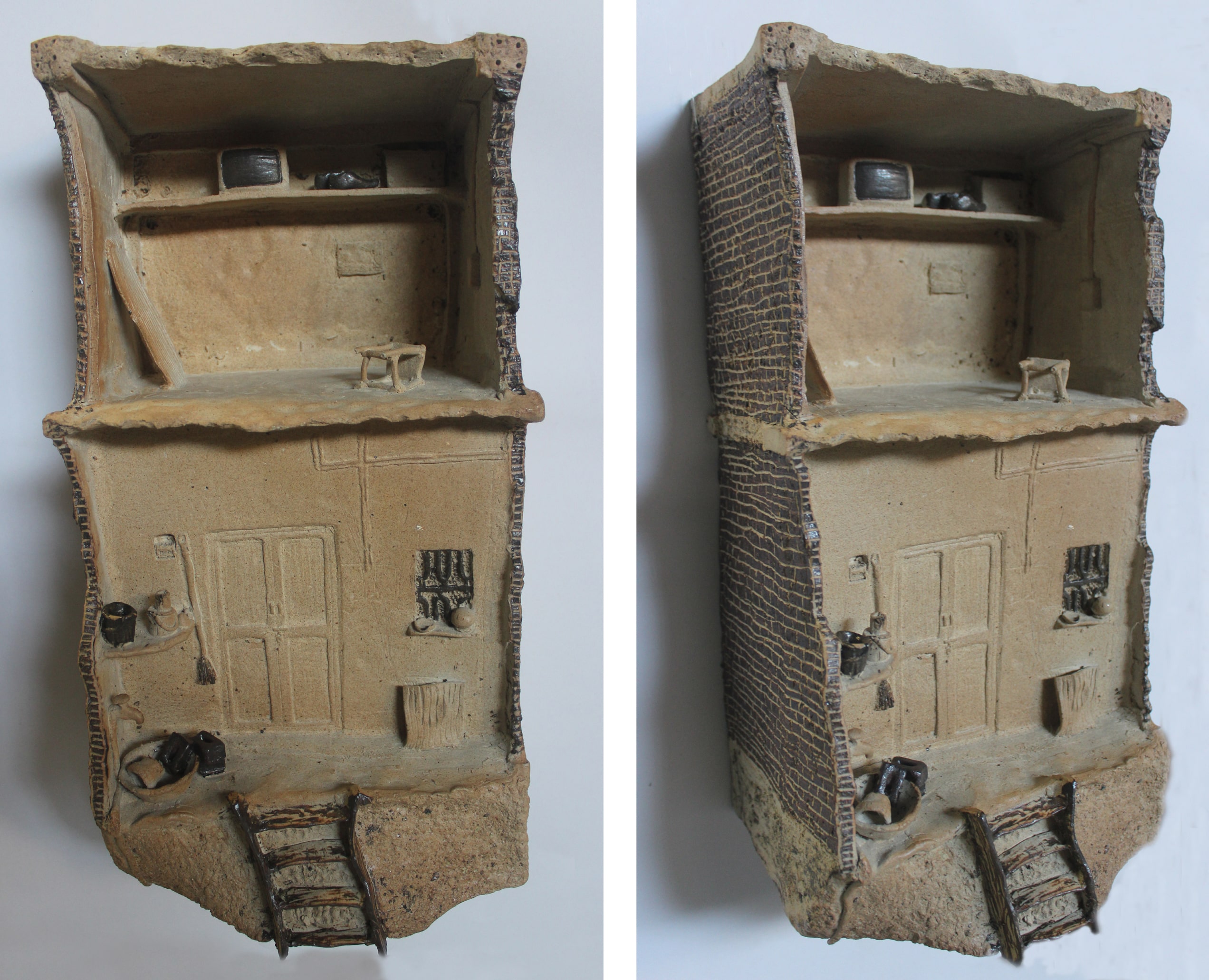 An open house in the city_stoneware_8x9x20 Inches_2017
